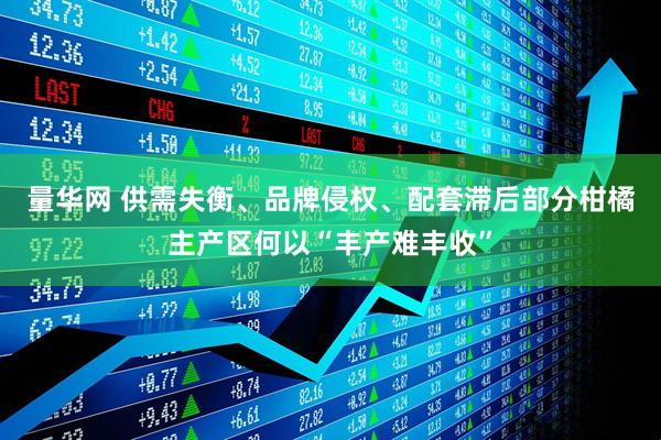 量华网 供需失衡、品牌侵权、配套滞后部分柑橘主产区何以“丰产难丰收”