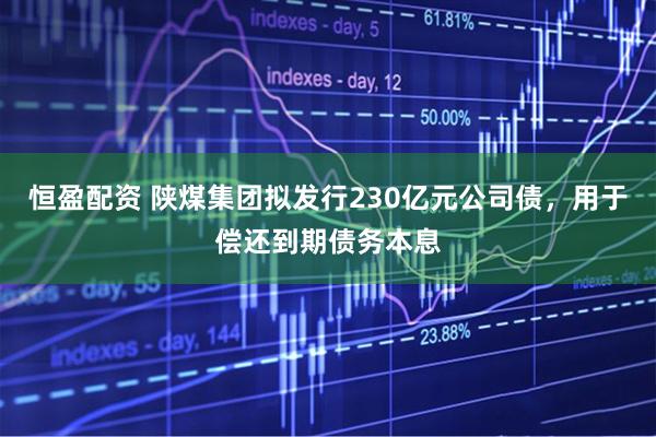 恒盈配资 陕煤集团拟发行230亿元公司债，用于偿还到期债务本息