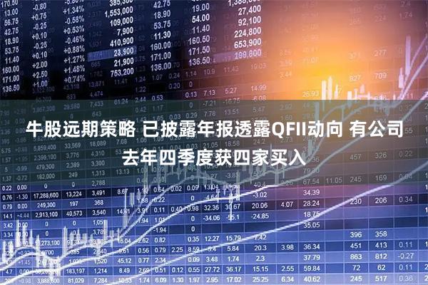 牛股远期策略 已披露年报透露QFII动向 有公司去年四季度获四家买入