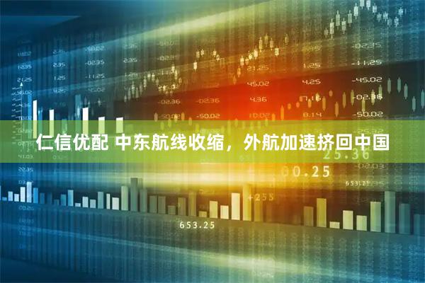 仁信优配 中东航线收缩，外航加速挤回中国