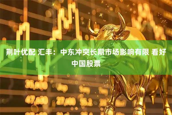 荆叶优配 汇丰：中东冲突长期市场影响有限 看好中国股票